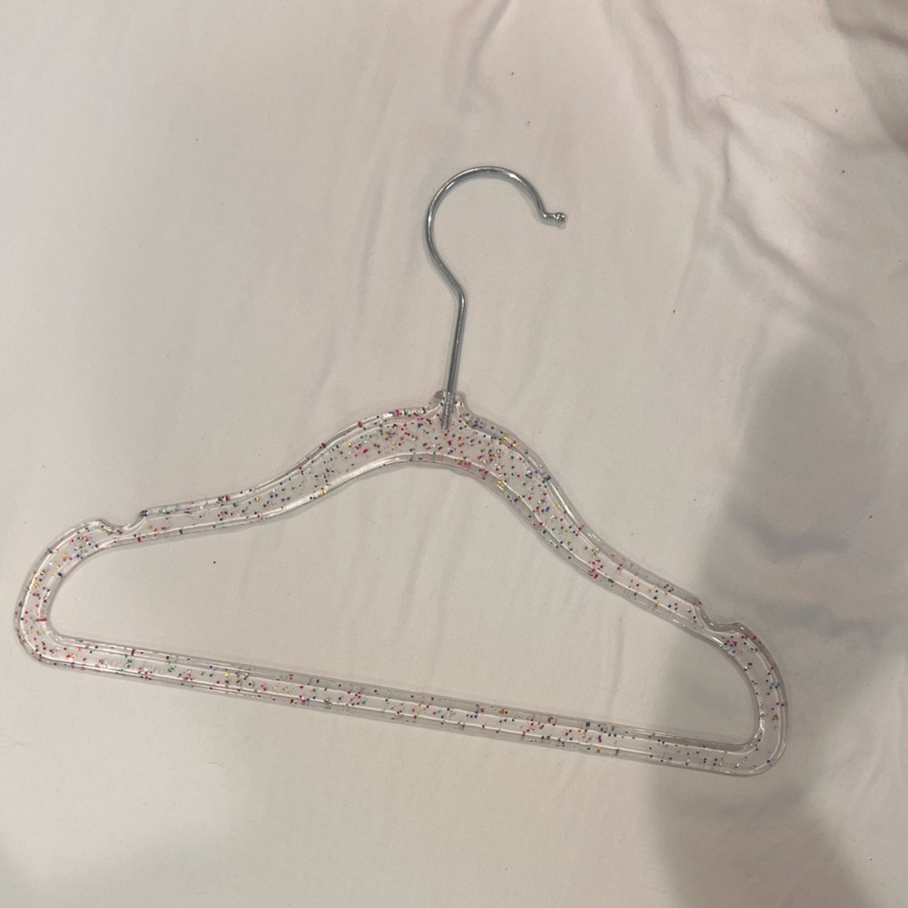 Toddler/Kids Rainbow Glitter Hangers - Pack of 18